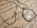 1 3/4" , Brass Magnifying Glass Pendant Necklace - 8