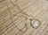 1 3/4" , Brass Magnifying Glass Pendant Necklace - 9