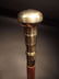 39" , Brass & Wood Walking Stick Cane