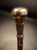 39" , Brass & Wood Walking Stick Cane - 5