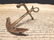 5"Brass Nautical Ships Boat Anchor Paperweight Desk - 2