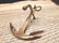 5"Brass Nautical Ships Boat Anchor Paperweight Desk - 3