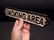 Cast Iron Smoking Area Plaque Sign - 5