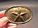 Civil War Belt Buckle Plate Texas Star SOLID Brass - 5