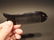 Natural Black Horn, Fish shaped Small Beard Comb
