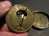 Solid Brass Timekeeping Sundial with Top Pocket Compass - 5