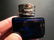 Solid Thick Glass Square Cobalt Blue Inkwell Ink pot - 2