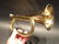 US Military Civil War Brass Bugle Horn - 8