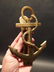 Cast Brass Fouled Anchor Door Knocker - 6