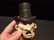 Cast Iron Abe Lincoln Folk Art Figural Beer Bottle