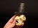 Cast Iron Abe Lincoln Folk Art Figural Beer Bottle - 3