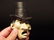 Cast Iron Abe Lincoln Folk Art Figural Beer Bottle - 7