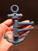 Cast Iron Anchor Hook Swivel Folding Coat Hanger - 8