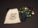 Cat Eye Marbles w Akro Agate Cloth bag - 4