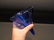 Cobalt Blue Vented Glass Funnel Brewing, Cooking - 4