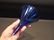 Cobalt Blue Vented Glass Funnel Brewing, Cooking - 6