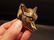 Small Solid Brass Fox Door Knocker Hardware - 10