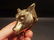 Small Solid Brass Fox Door Knocker Hardware - 2