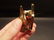 Small Solid Brass Fox Door Knocker Hardware - 3