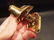 Small Solid Brass Fox Door Knocker Hardware - 5