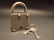 Wrought Iron Square Trunk Chest Box Lock Key Padlock