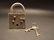 Wrought Iron Square Trunk Chest Box Lock Key Padlock - 5