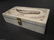 Nice Folk Art Whale Scrimshaw Bone & Wood Trinket Box - 7