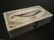 Nice Folk Art Whale Scrimshaw Bone & Wood Trinket Box - 8