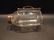 SmallClear Glass Minnow Bottle Trap Signed - 2