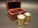 Silver Plated Shot Glass Set With Wood Box