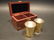 Silver Plated Shot Glass Set With Wood Box - 5