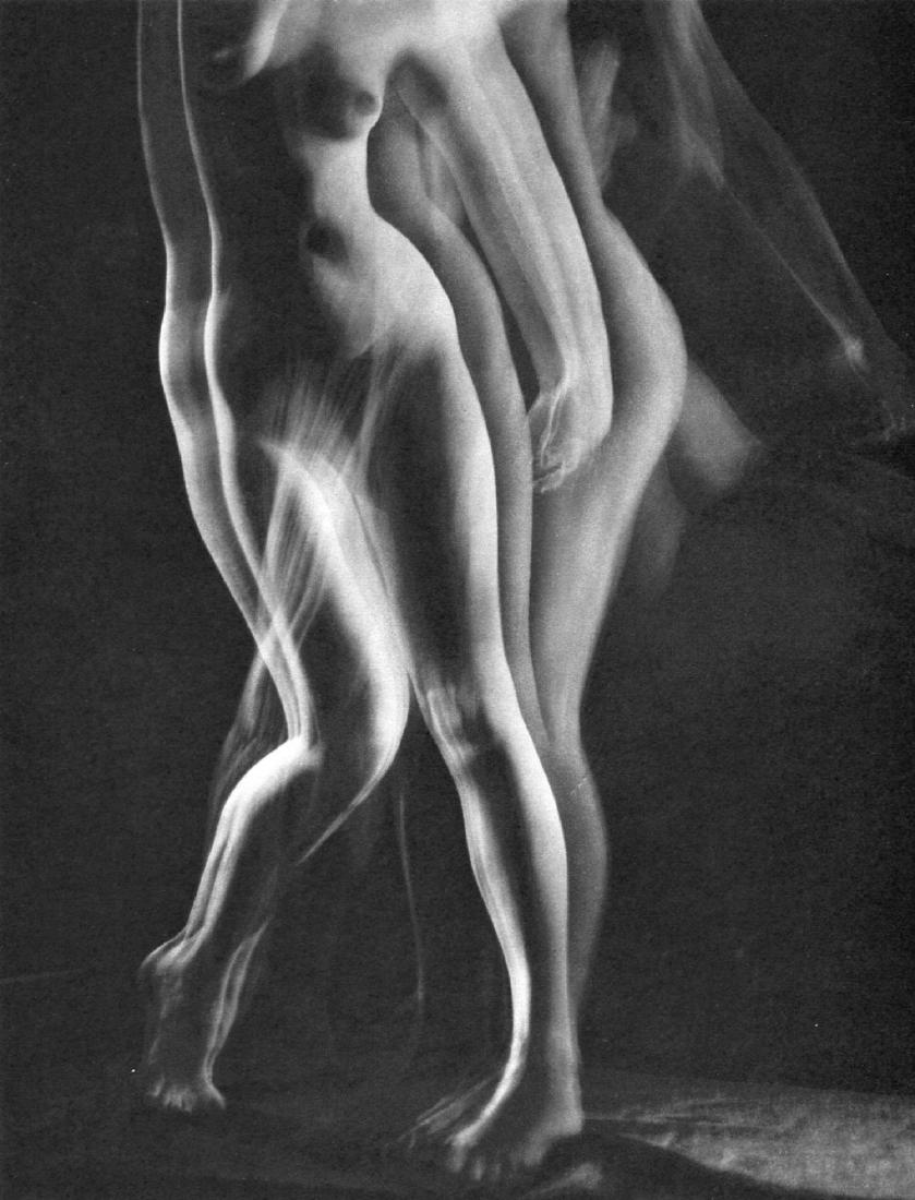 ALFRED GESCHEIDT - Surrealist Nude: Artist: ALFRED GESCHEIDT Print Title: Surrealist Nude Medium: Sheet-fed Gravure Printing date: 1951 Printed in the USA Image Size: 7 X 9 inches Arthur Gescheidt (1926-2012) was an American photographe