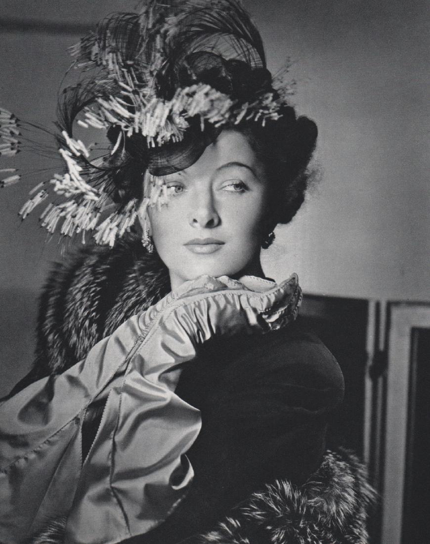 HORST - Myrna Loy: Artist: HORST Print Title: Myrna Loy Medium: Sheet-fed Gravure Printing Date: 1971 Printed: Switzerland Image Size: 7.5 X 9 inches Horst Paul Albert Bohrmann (1906–1999) who chose to be known as Hor