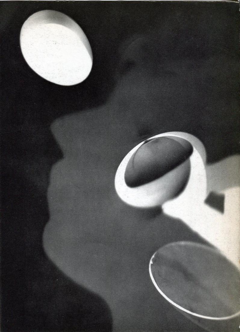 MAN RAY - Rayograph: Artist: MAN RAY Print Title: Rayograph Medium: Sheet-fed Gravure Printing Date: 1934 Printed: France Image size approx. 7.75 x 10.5 inches Man Ray, original name Emmanuel Radnitzky, was born on August