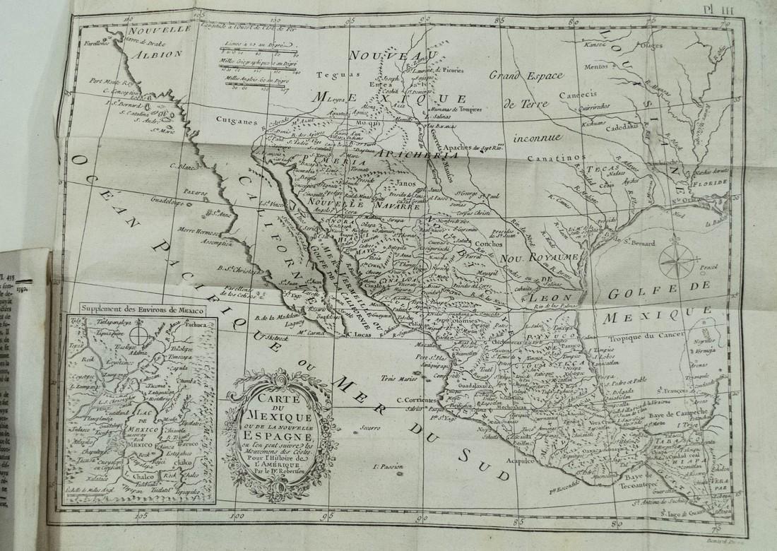 Kitchin: Antique Map of Mexico and New Spain, 1780 (1 of 2)
