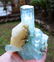 301 Gram Aquamarine Crystals with Adularia Specimen - 4