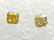 0.27 Carat Lot of 2 Loose Fancy Cushion Diamonds