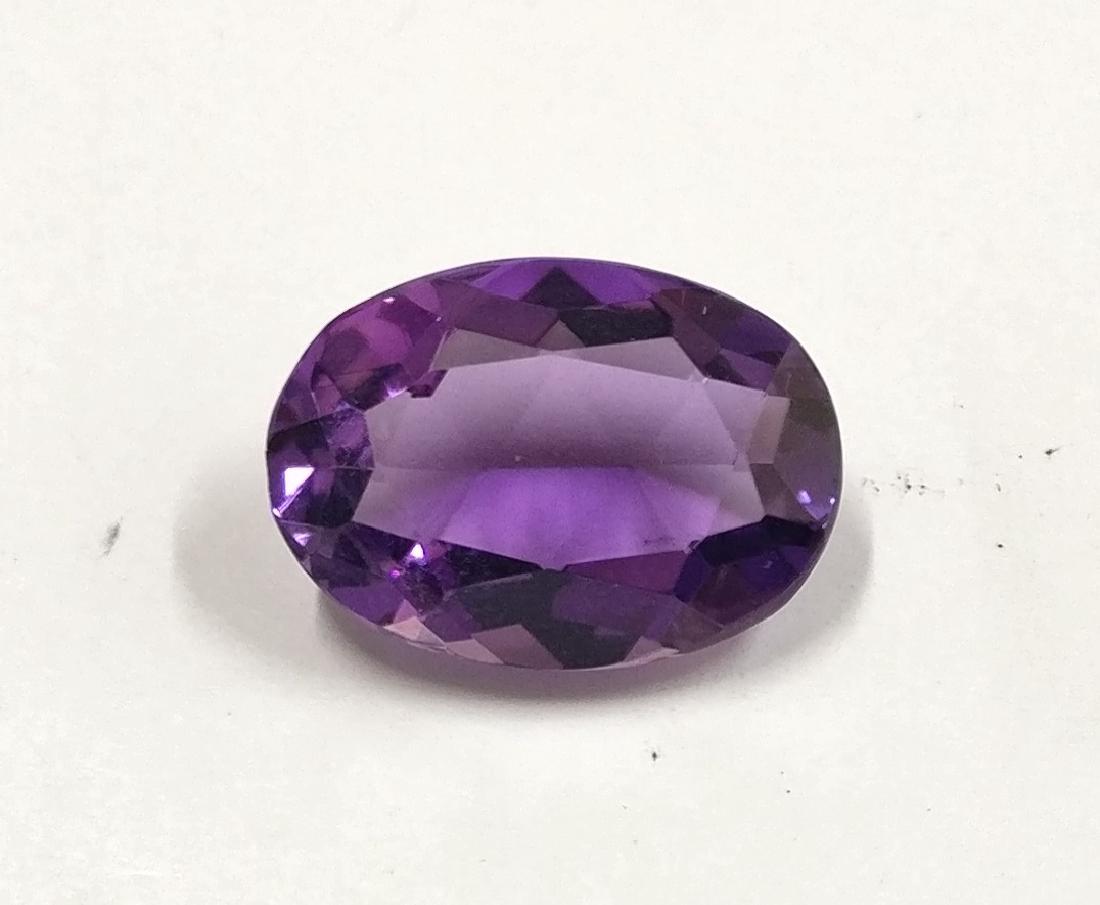 5.38 Carat Loose Amethyst Intense Purple (1 of 6)