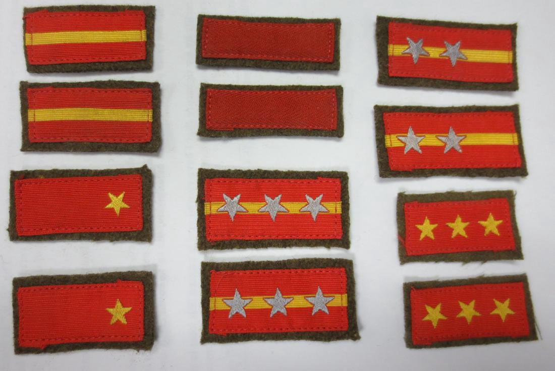 WWII Japanese Army Rank Bar Lot (1 of 3)