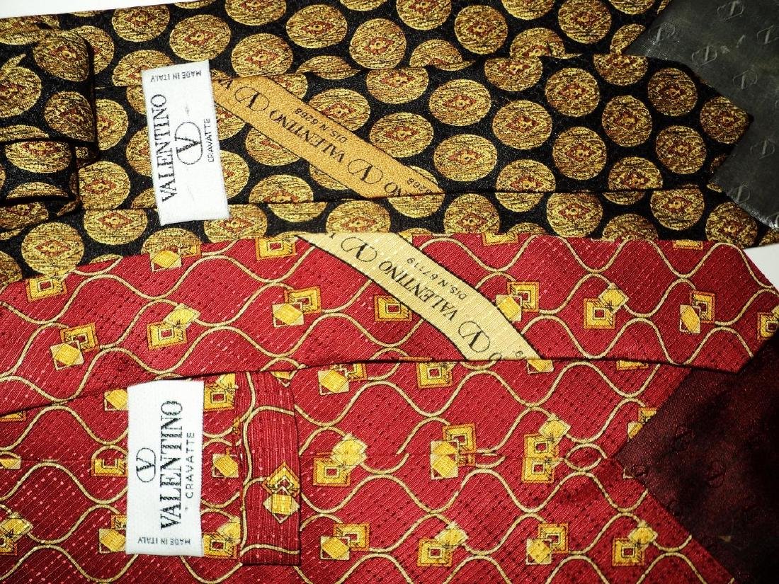 Vintage Set of 5 Couture Silk Ties Circa 1960's Signed (1 of 6)