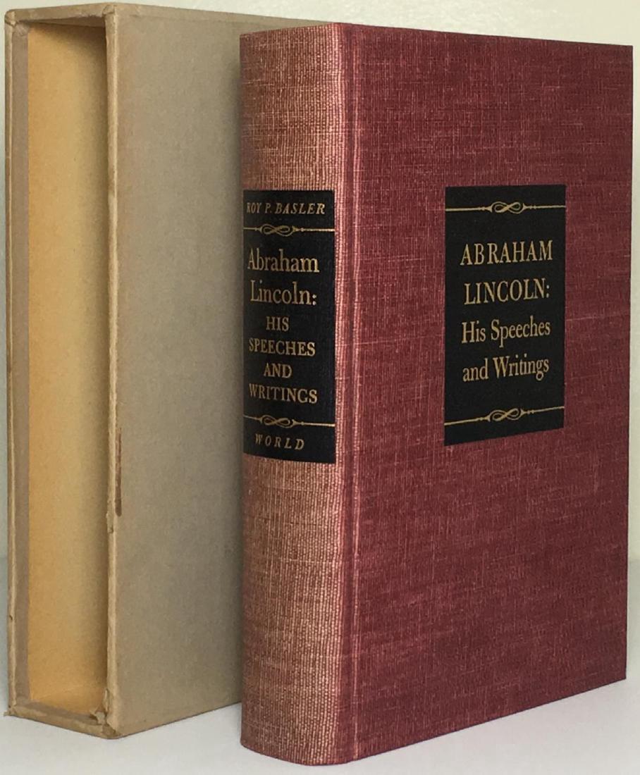 Abraham Lincoln Speeches Writings First Printing 1946 (1 of 5)