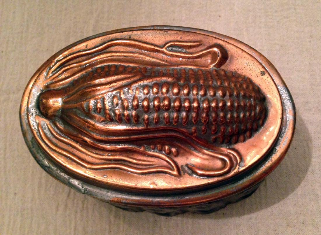 Copper Corn Mold 19th Century (1 of 4)
