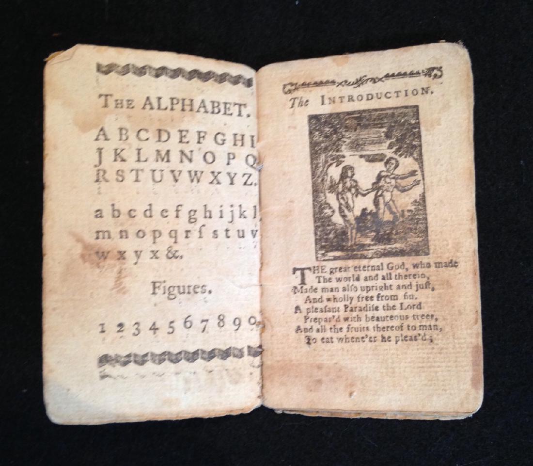 18th Century Children's Booklet - History of Holy Jesus (1 of 5)