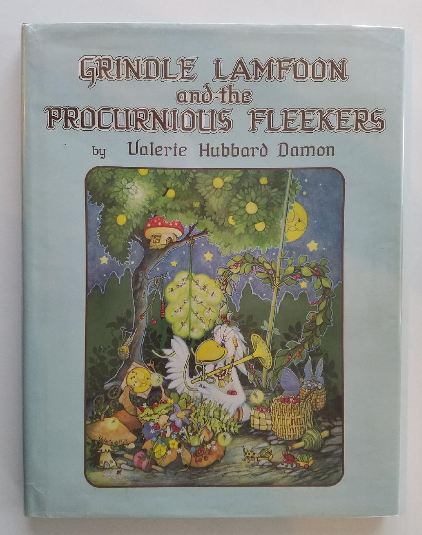SIGNED Grindle Lamfoon Fleekers Damon First Edition (1 of 4)