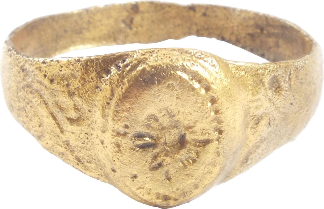 EARLY CHRISTIAN RING C.8th-10th CENTURY (1 of 3)