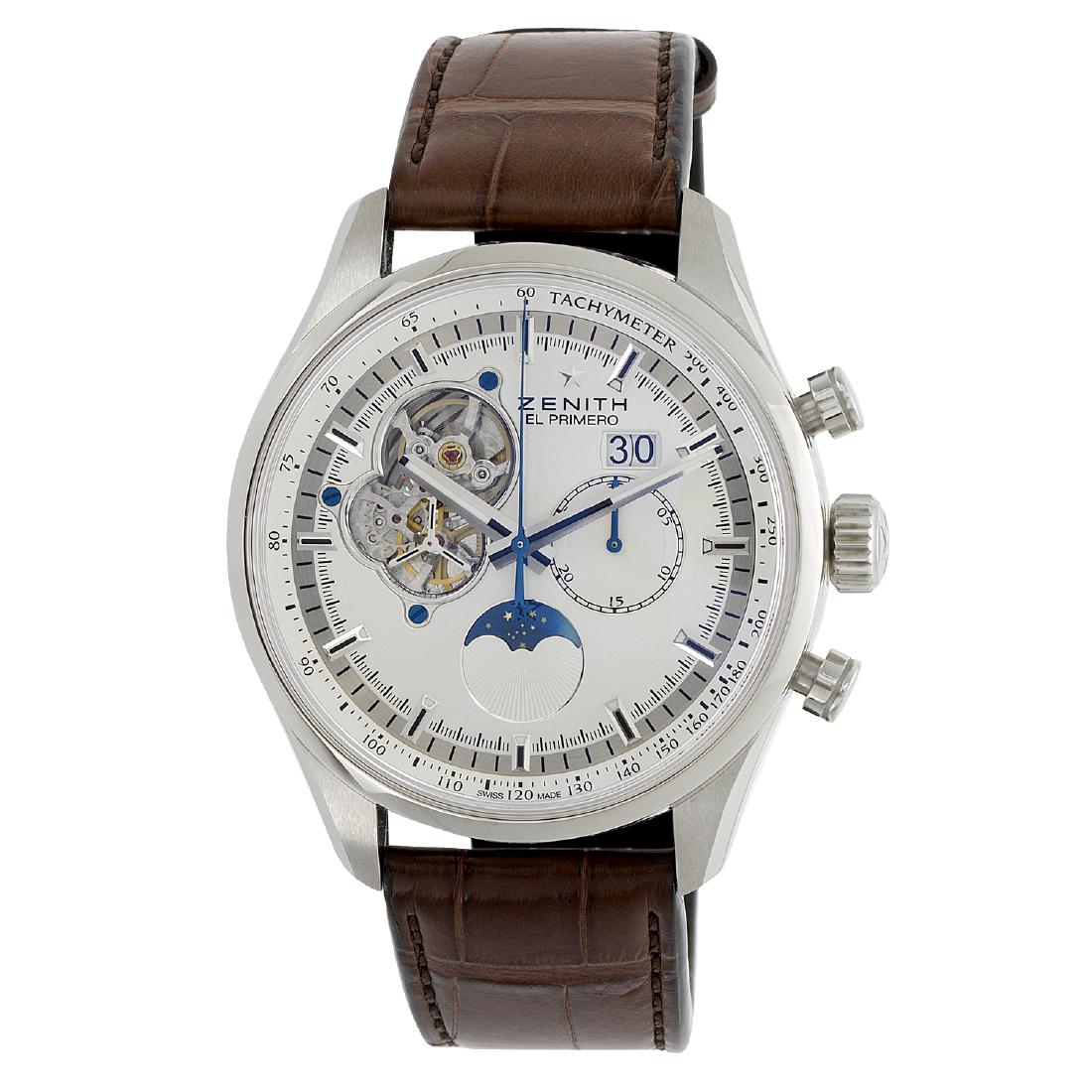 ZENITH El Primero Helios Stainless Steel Men's Watch (1 of 3)