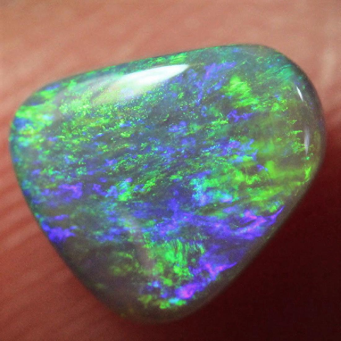 0.9 Carat Loose Australian Lighting Ridge Black Opal (1 of 5)