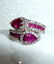 Harry Ivens IV Sterling Silver Ruby Topaz Ring, 4.5ctw - 6