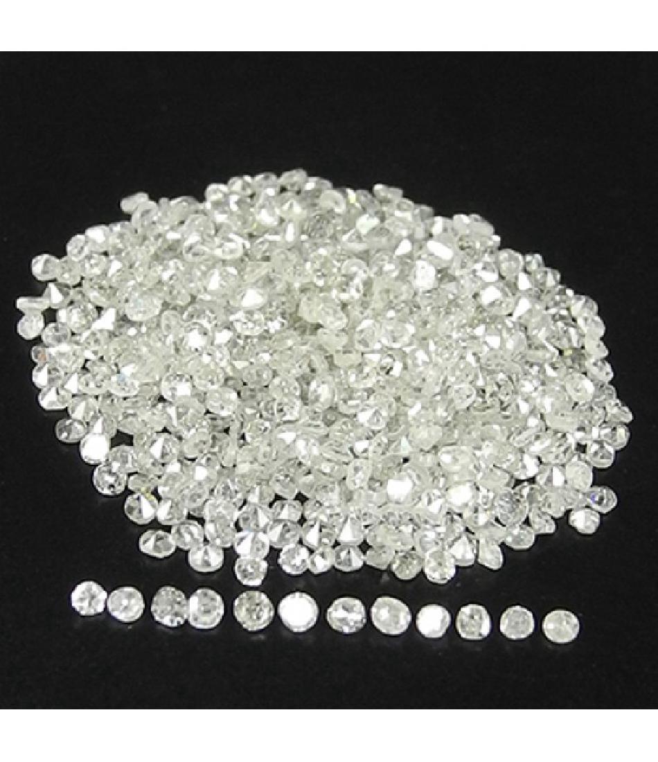 10 Carat 1-1.5mm White Natural Loose Diamonds Lot (1 of 3)