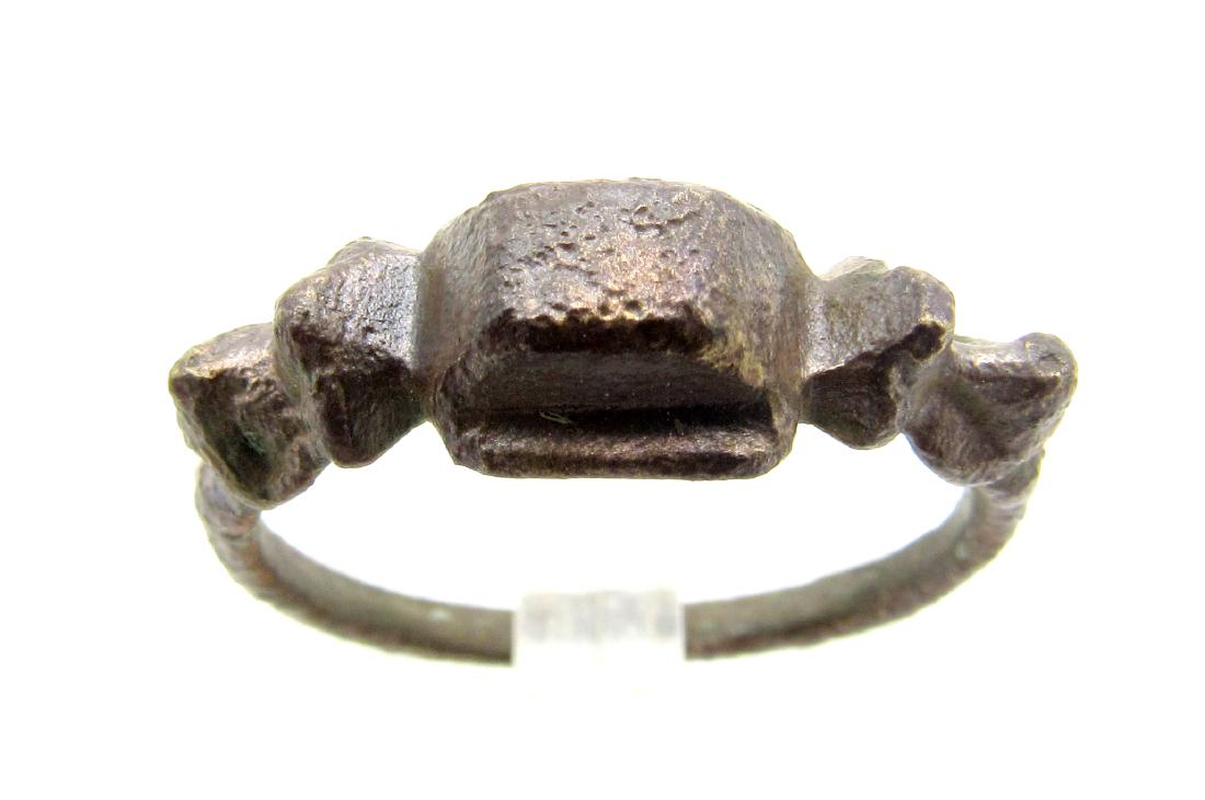 Ancient Roman Ring with Spiked Bezel (1 of 3)